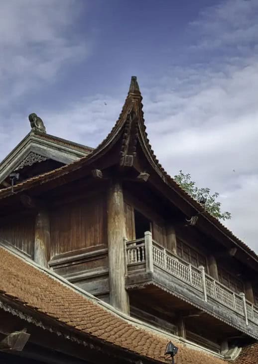 the Temple of Literature in Hanoi