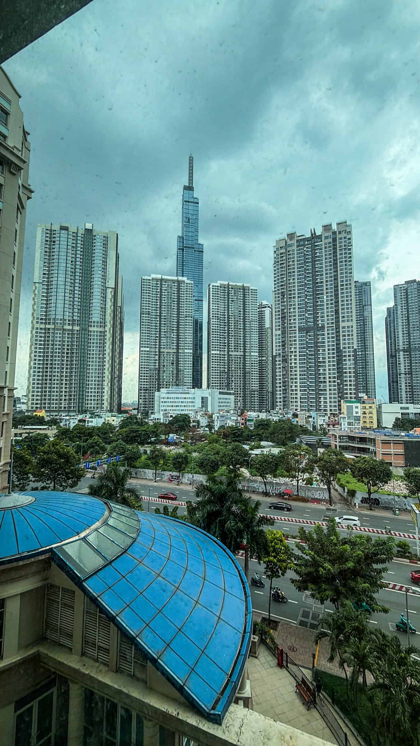 Landmark 81 skyline in Ho Chi Minh City