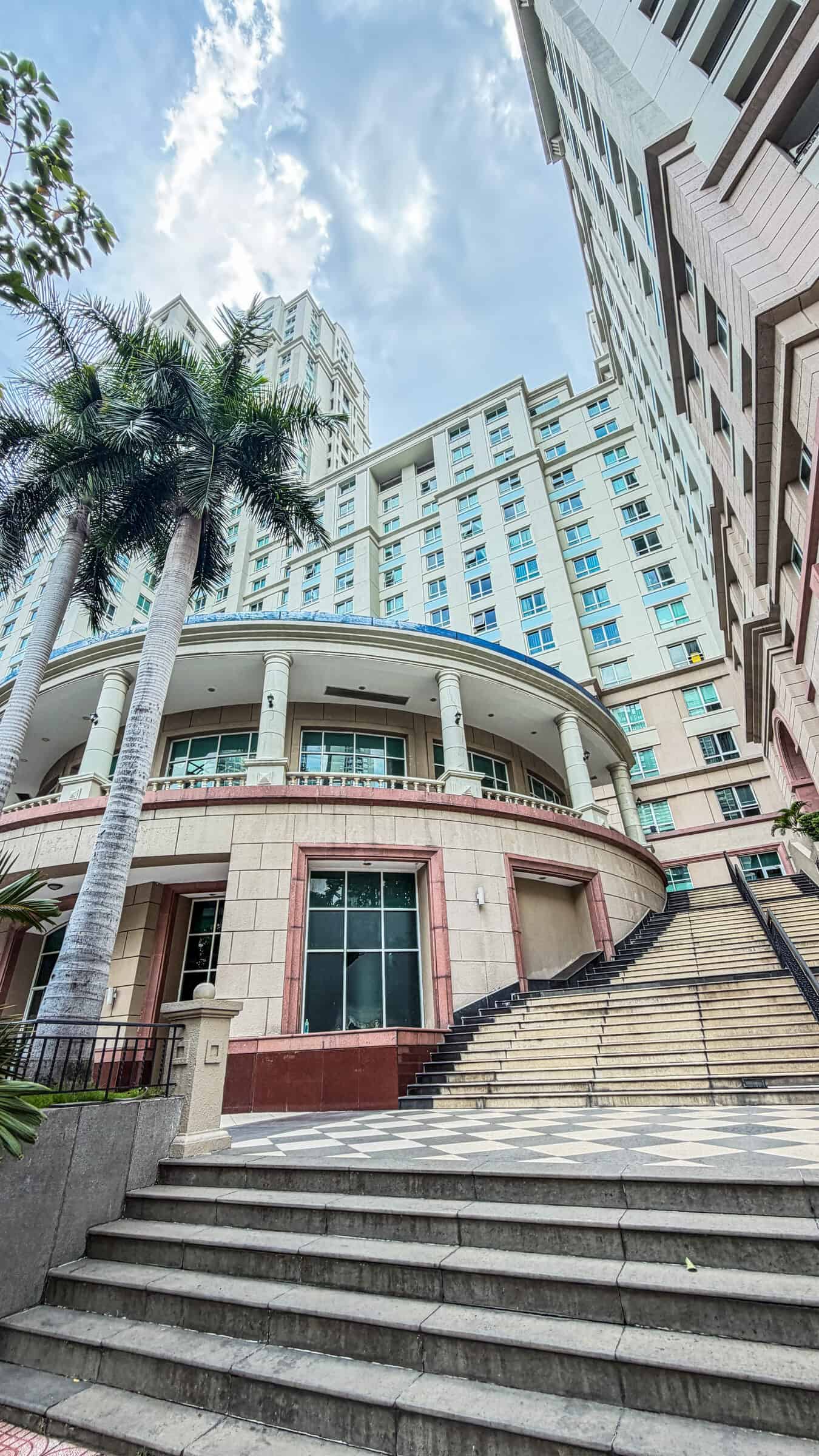 Vinhomes Central Park buildings in Saigon