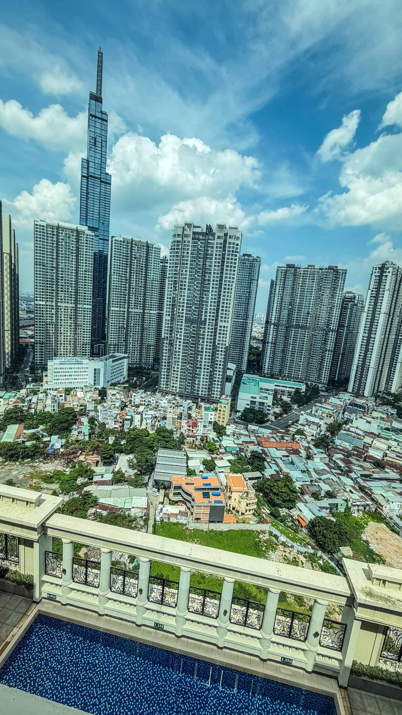 View of Landmark 81 in Ho Chi Minh City