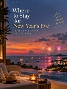 Fireworks views in Phu Quoc, Vietnam
