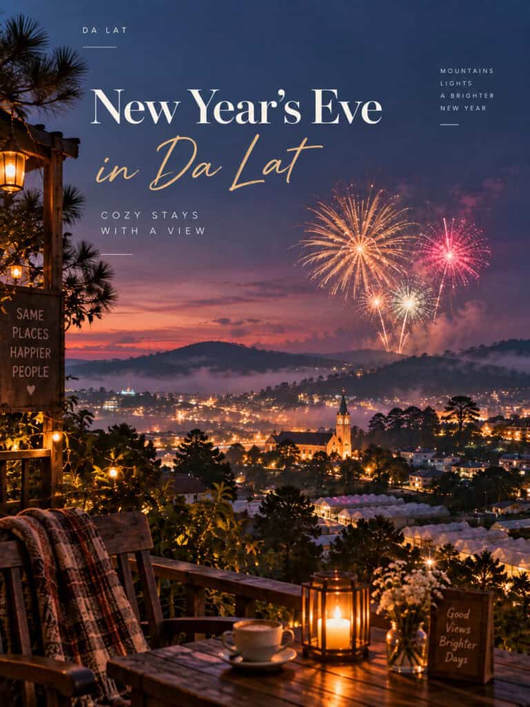 New Year's Eve in Da Lat, Vietnam