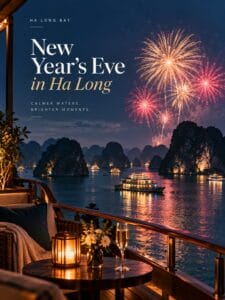 New Year's Eve in Ha Long, Vietnam