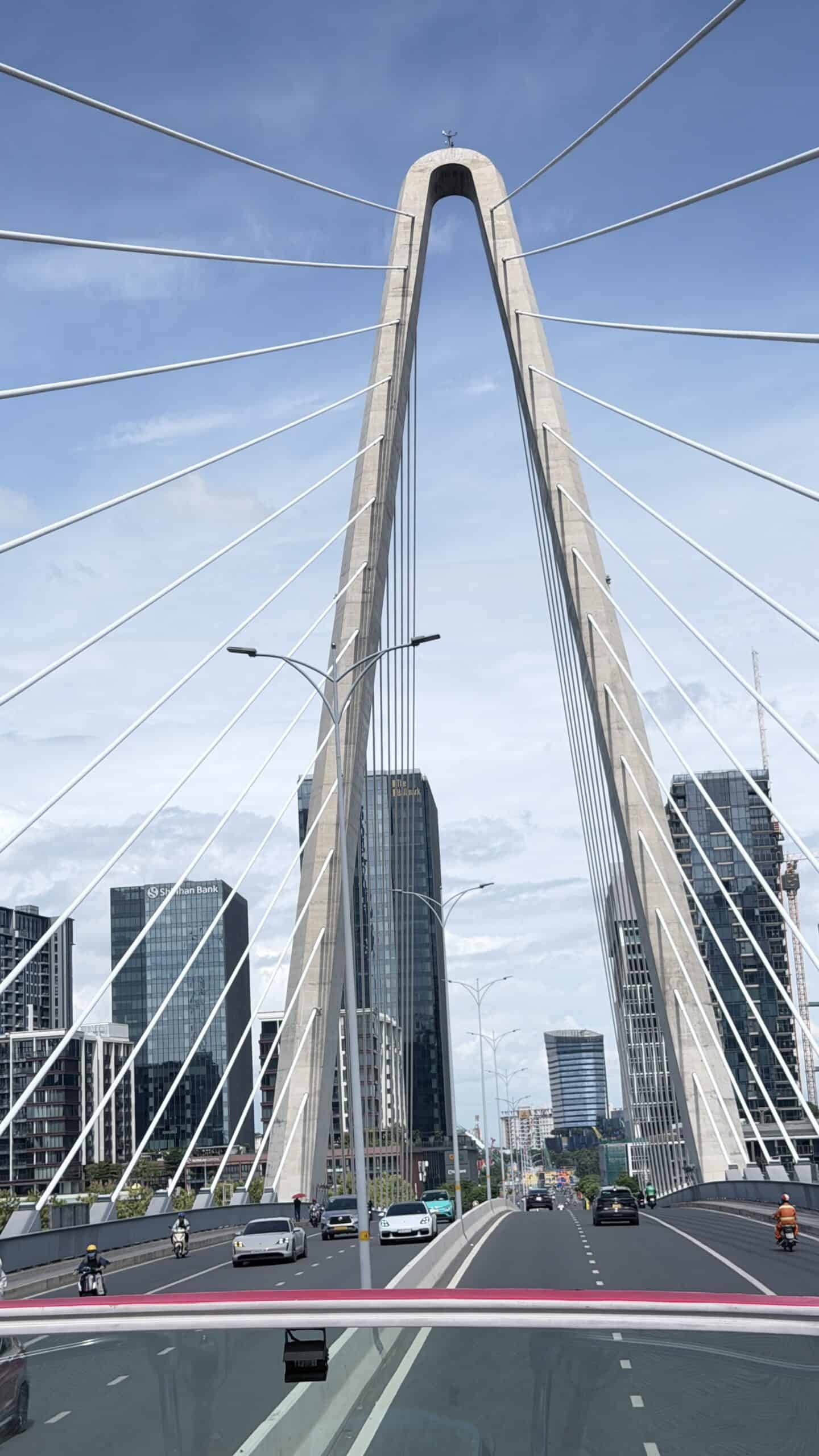 View of Ba Son Bridge, Ho Chi Minh City
