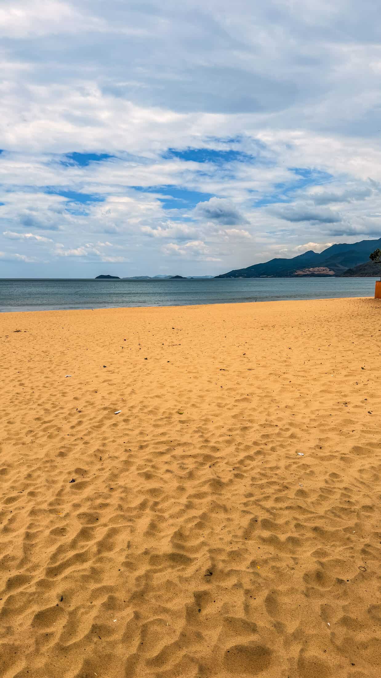 View of the beach and bay from Bốn Mùa (Four Seasons), Quy Nhon