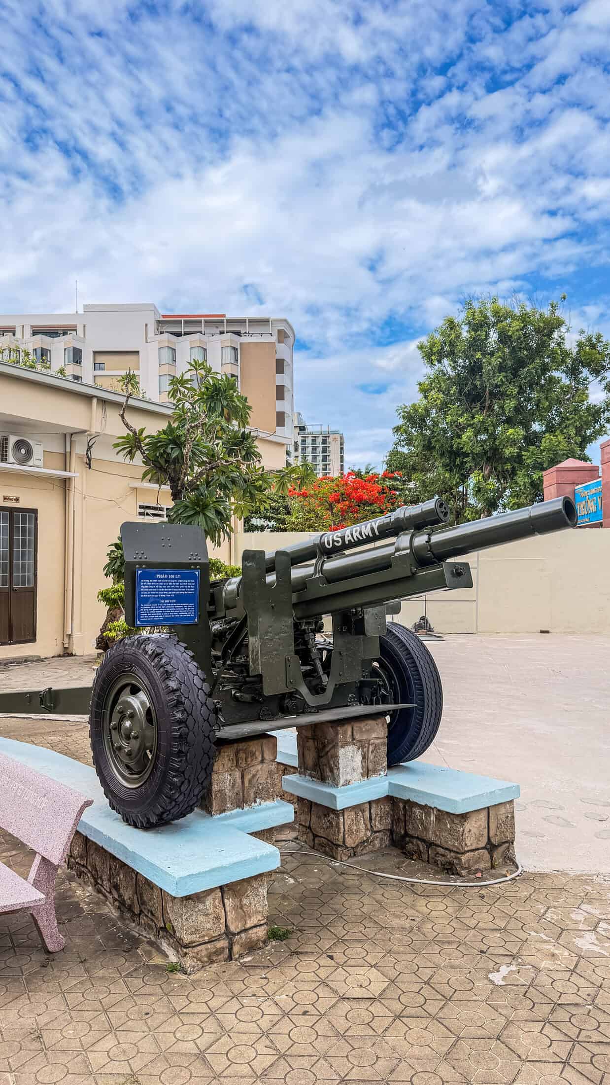 Museum artifacts and information panels, Gia Lai Museum Quy Nhon