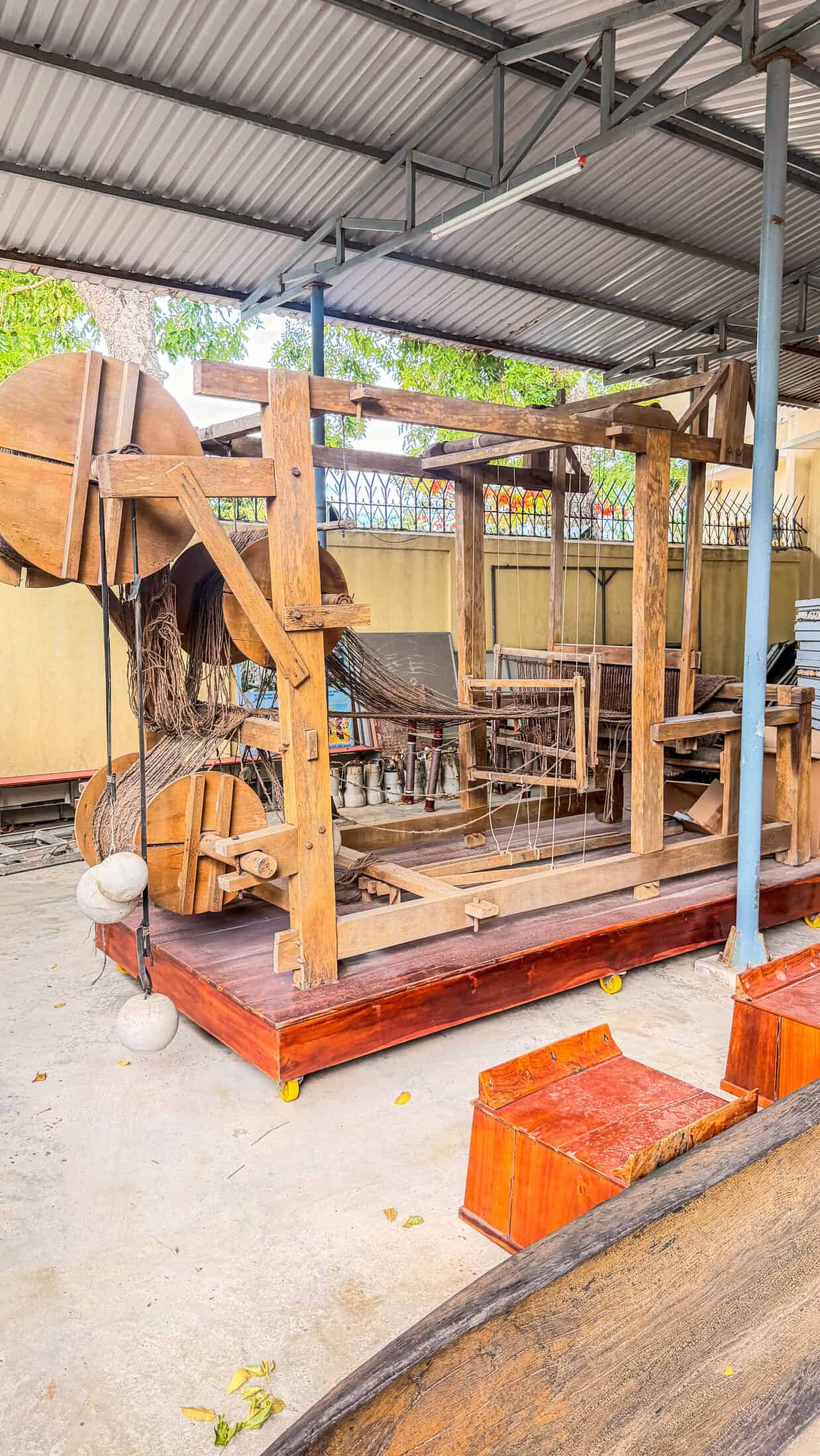 Historical artifacts inside the Gia Lai Museum, Quy Nhon