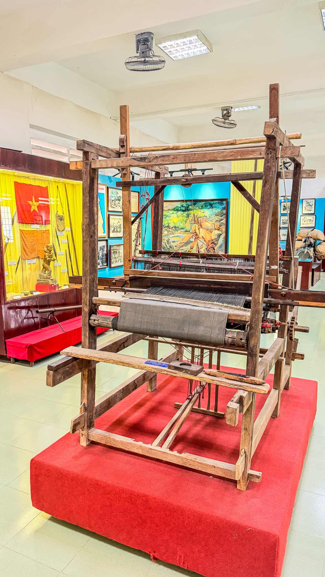Gia Lai Museum interior, Quy Nhon Vietnam