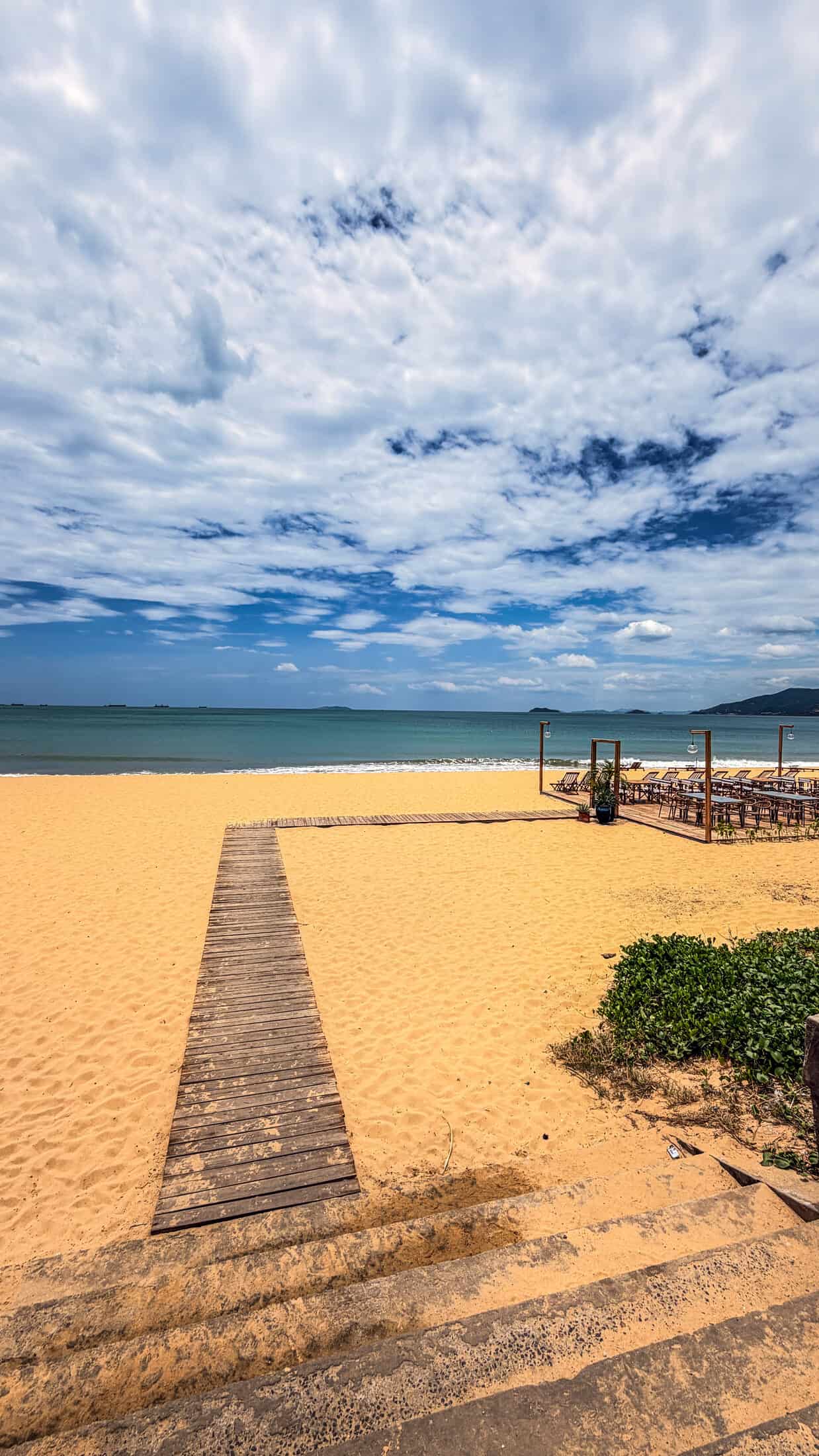 Seating area at Marina Beach Club, Quy Nhon