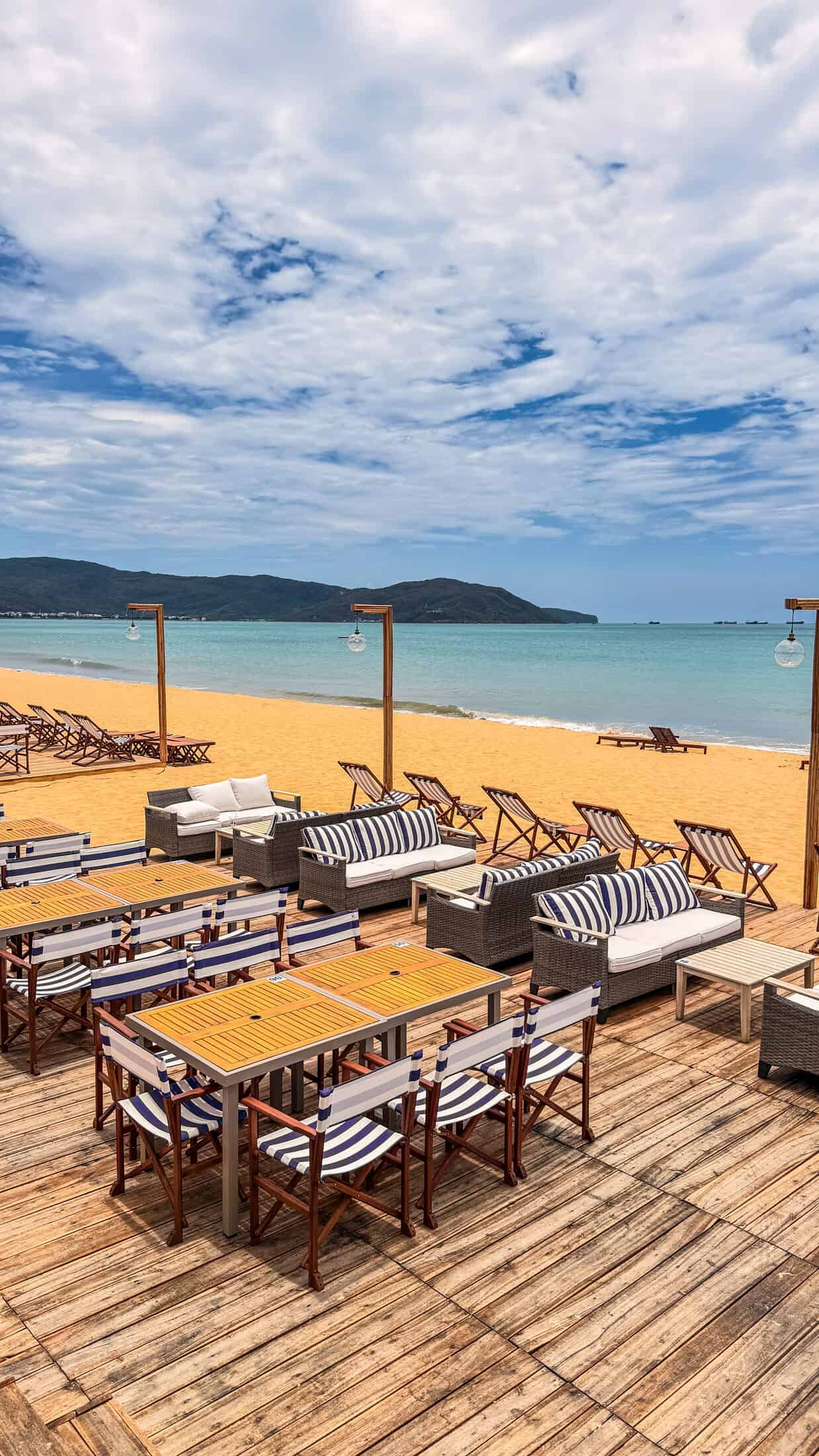 Beach access point at Marina Beach Club, Quy Nhon
