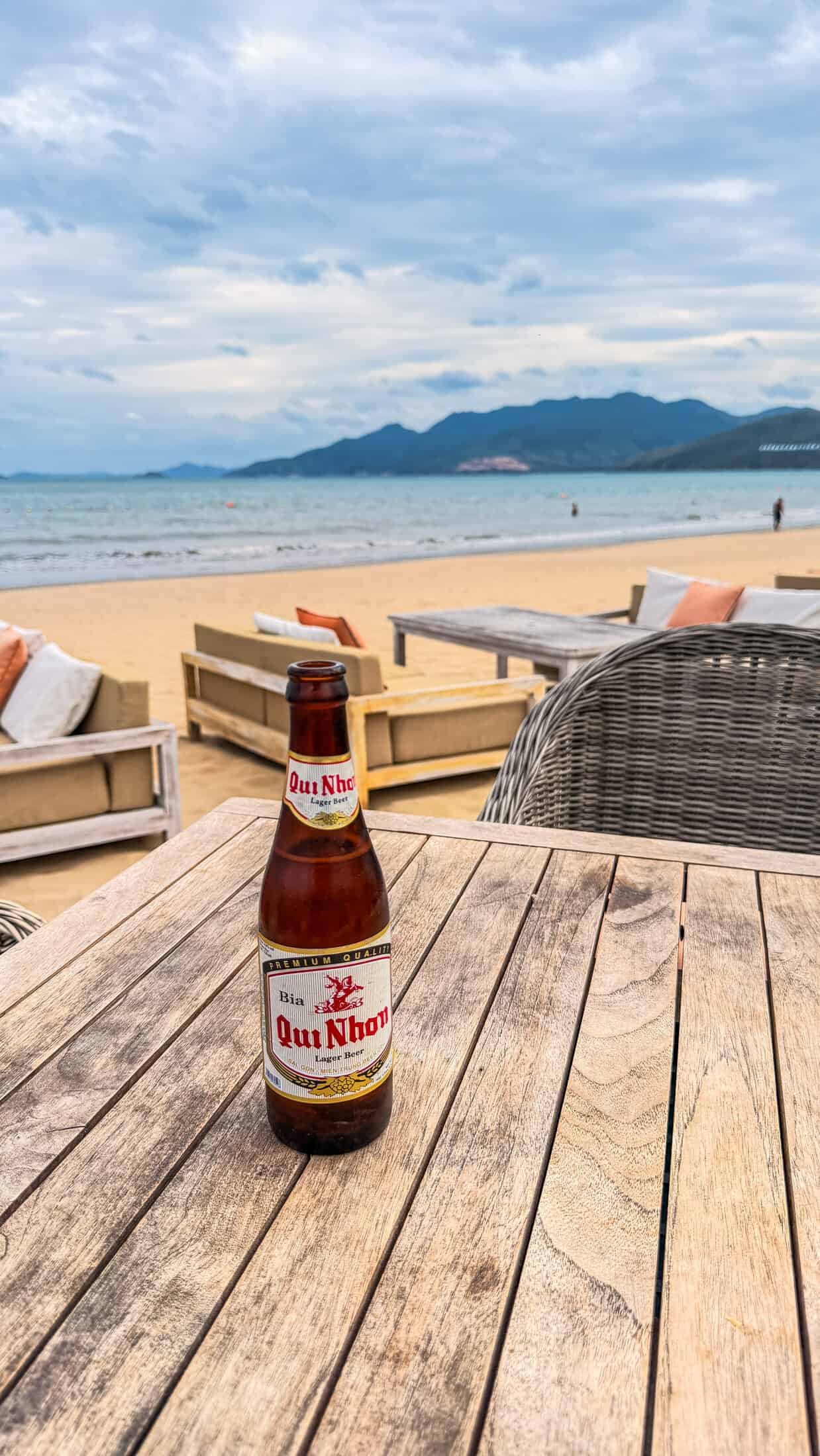Seating deck at Surf Bar, Quy Nhon
