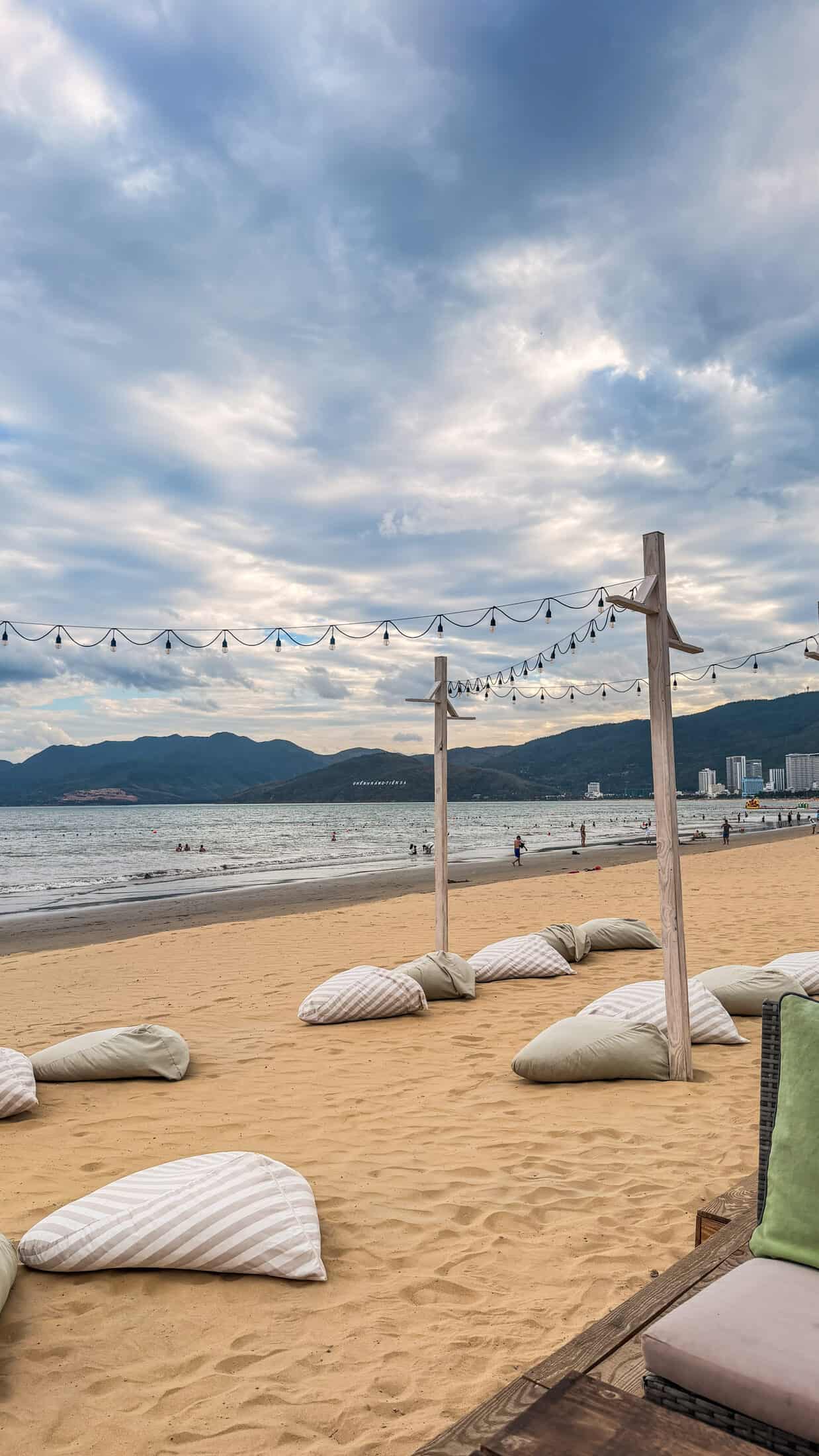 Seating deck at Surf Bar, Quy Nhon