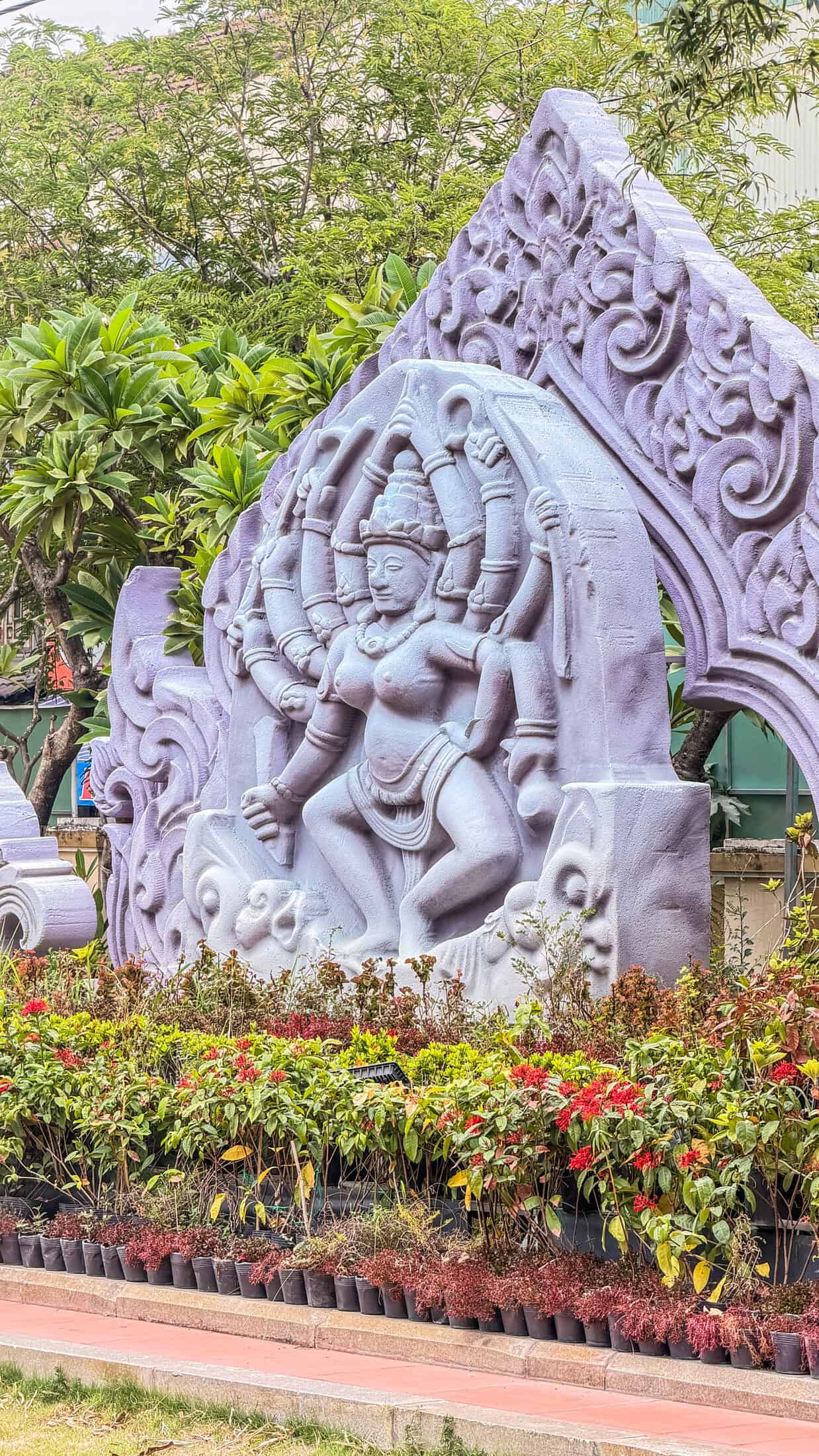 Tháp Đôi archway detail, Quy Nhon Cham towers