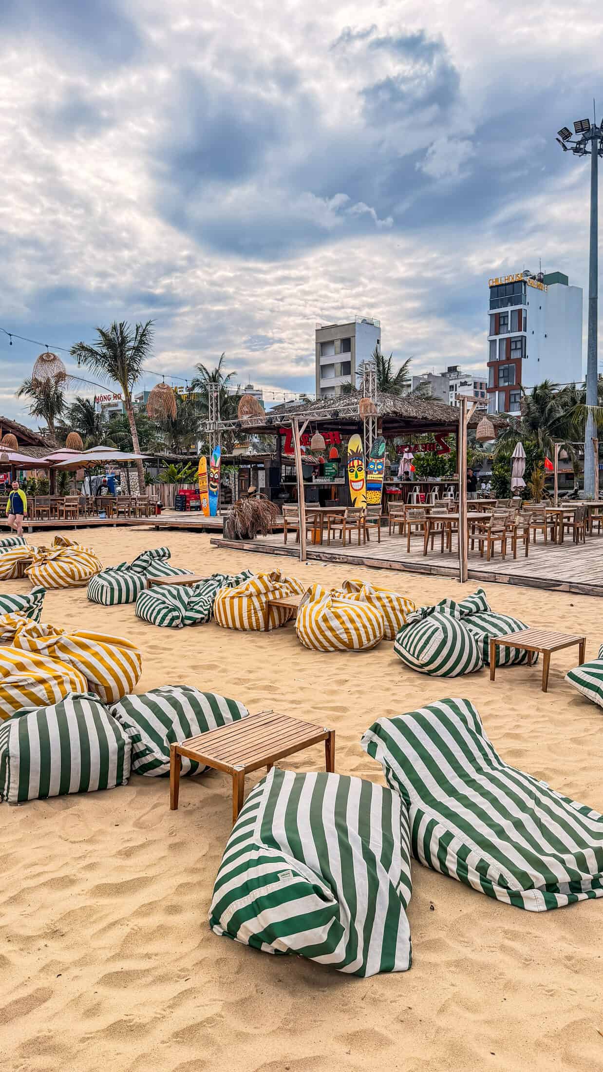 Sea view from the club at Z Beach, Quy Nhon
